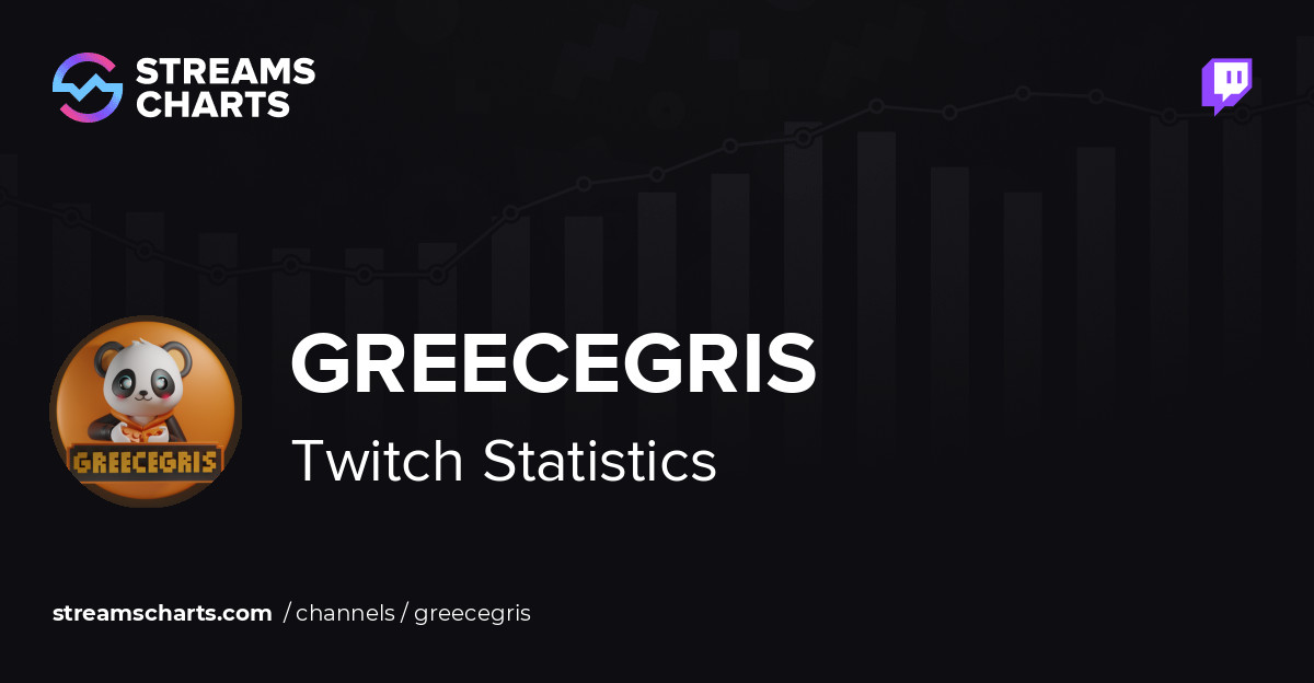 GreeceGris - Twitch Stats, Analytics and Channel Overview